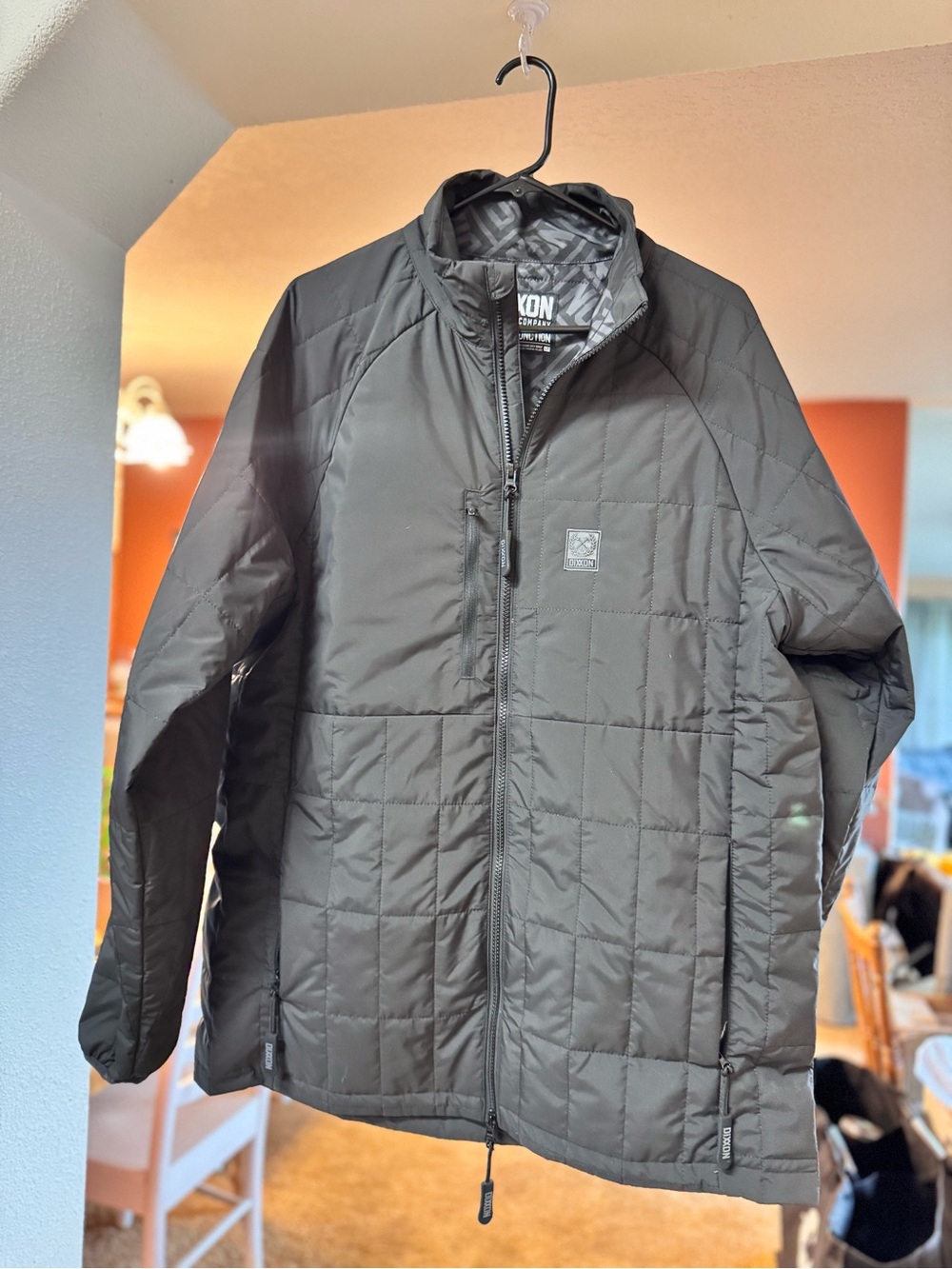 Dixxon Flannel Co. Black Quilted Jacket Men’s Large LT Lightweight